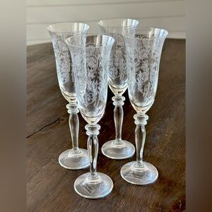 *DISCONTINUED* Anthropologie Horta Champagne Flutes